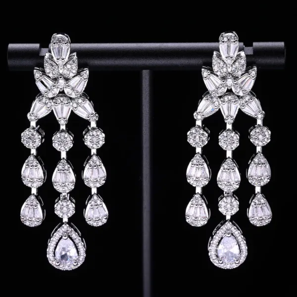 Luxury Bridal CZ Jewelry - Image 3