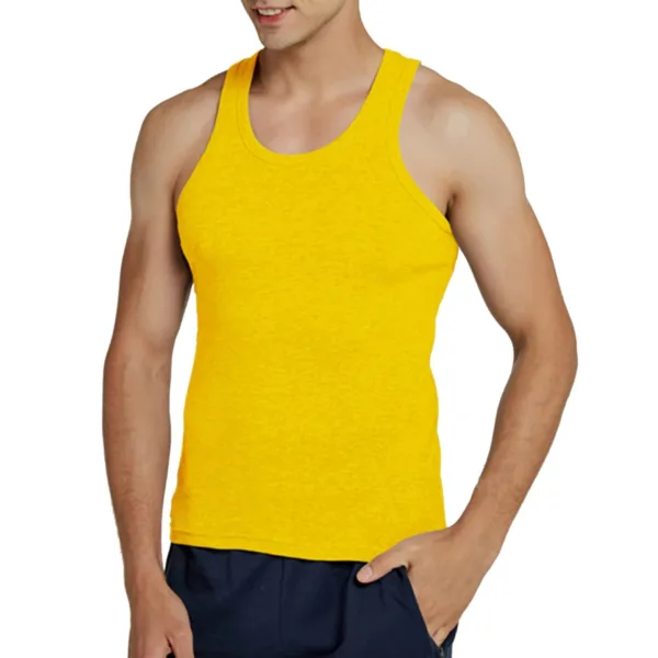 Tank Tops Men Cotton Running Vest Fitness Cool Summer Sleeveless Top Gym Sport Slim Casual Undershirt Male 9 Colors 1PCS - Image 10