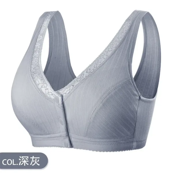 Comfortable Cotton Pregnant Women Underwear Maternity Nursing Bra Breastfeeding Bra Front-Close Bralette Intimate Clothes Plus - Image 13