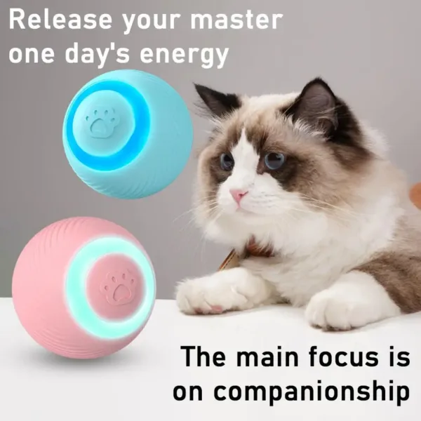 Smart Dog Toy Ball Electronic Interactive Pet Toy Moving Ball USB Automatic Moving Bouncing for Puppy Birthday Gift Cat Pro Z2Q7 - Image 8