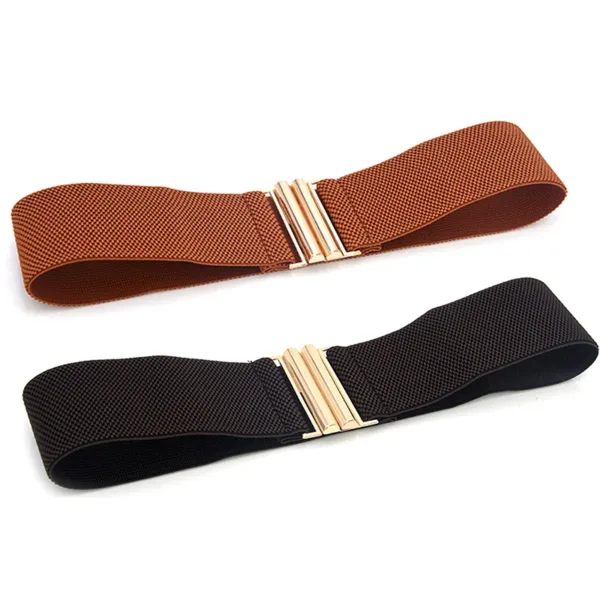 Women's Wide Elastic Waist Belt