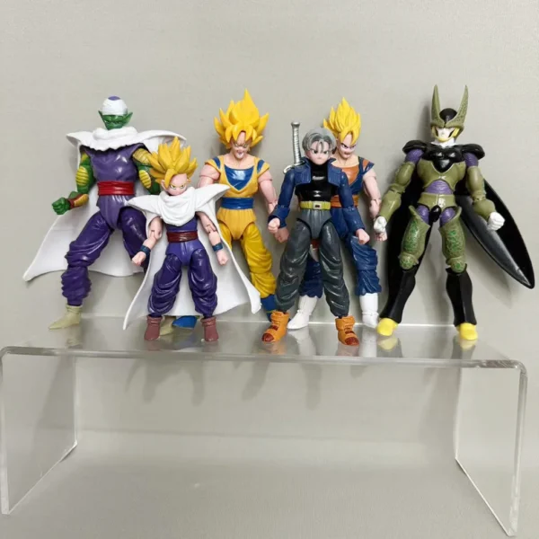 Anime Dragon Ball Vegeta Broly Son Goku Anime Action Figure Model Gifts Collectible figures for Kids Limb mobility - Image 5