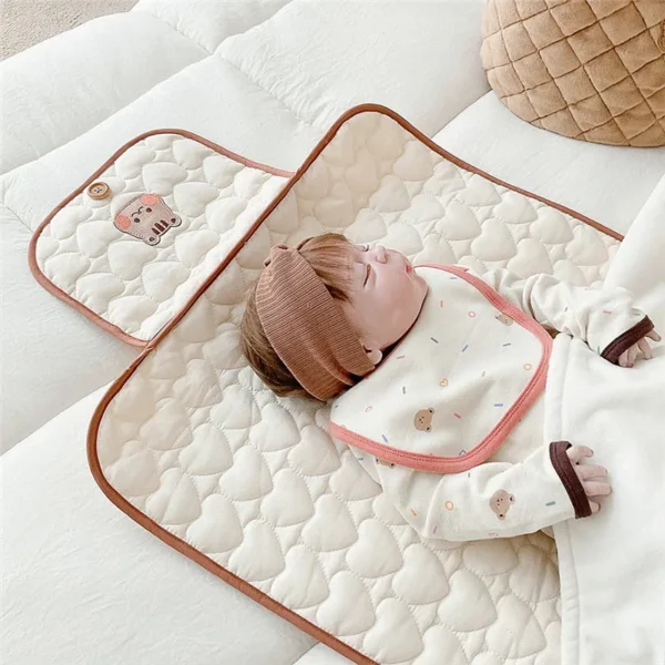 Foldable Baby Diaper Changing Mat Nappy Pad Waterproof Infant Baby Items for Newborn Bedding Diaper Mattress Changing Cover Pad - Image 8