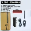 TouCloud Bicycle Light Front 10000mAh Bike Light Power Bamk Waterproof Flashlight USB Charging MTB Road Cycling Lamp - Image 8