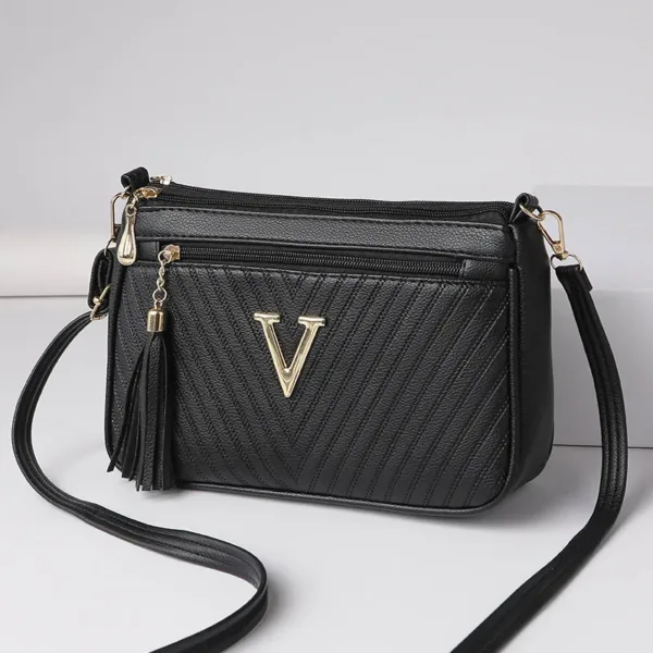 Classic Leather Shoulder Bags - Image 6