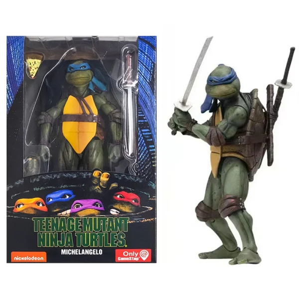 Teenage Mutant Ninja Turtles Action Figure NECA TMNT Film Edition Movable Model Toys - Image 4