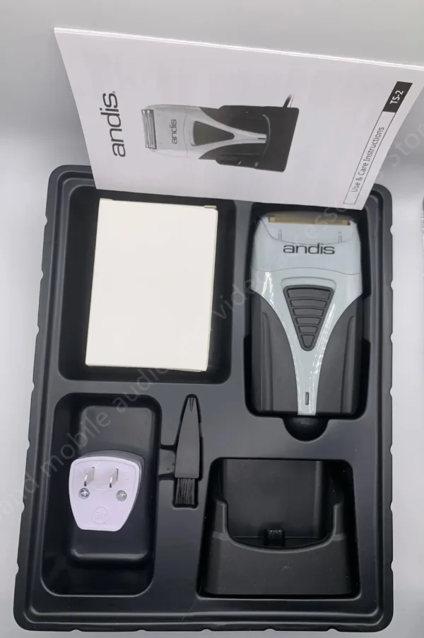 ANDIS Profoil Lithium Plus 17205 barber hair cleaning electric shaver for men razor bald hair clipper supplies Original American - Image 7