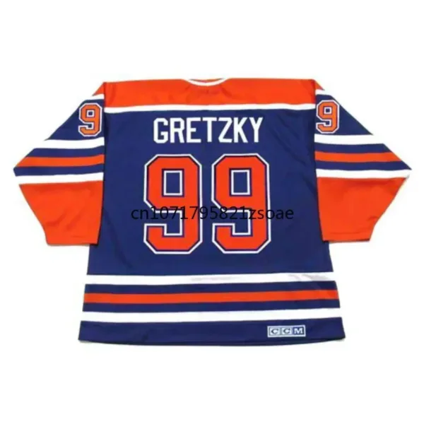 Wayne Gretzky Jersey Canada Edmonton Retro Ice Hockey Jerseys 17 Jari Kurri Jersey 7 Paul Coffey Jersey All Stitched Us M-3XL - Image 2