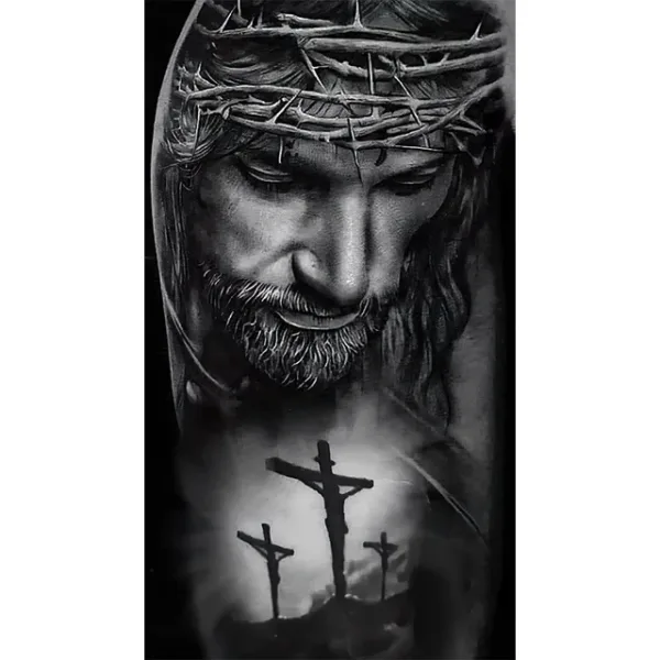 Crown of Thorns Jesus Christ Religion Art Posters Canvas Painting Wall Prints God Picture Living Room Corridor Modern Home Decor - Image 2