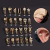 Fake Piercing Clip Nose Ring - Image 2