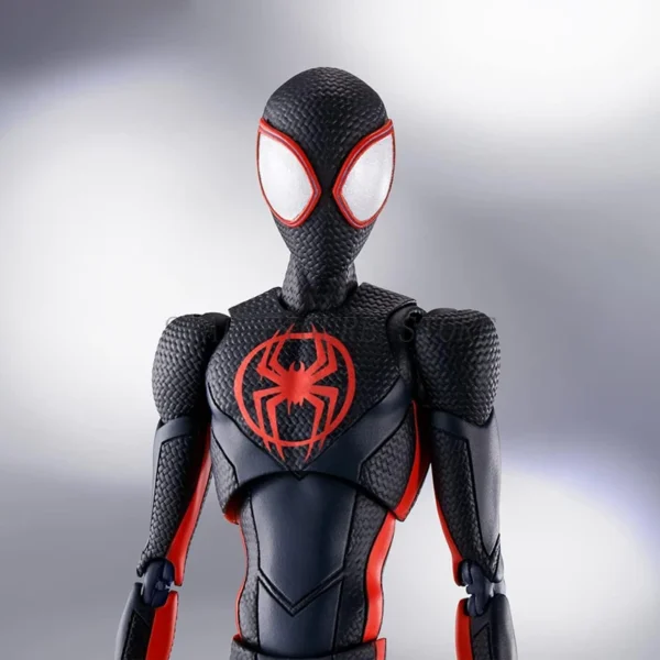 SHF Spider-Man Across the Spiderverse Miles Morales Action Figure PVC Collectible Model 15cm Marvel CT Spiderman Figurine Toys - Image 9