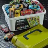 New 50-10PCS Mini Alloy Car Model Set with Storage Box Diecast Cars Toys for Boys Sliding Inertia Vehicle Children Toy Kit Gifts - Image 7