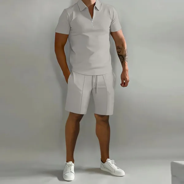 2024 Europe and the United States summer suit slim-fit trend youth sports leisure men's new era - Image 7