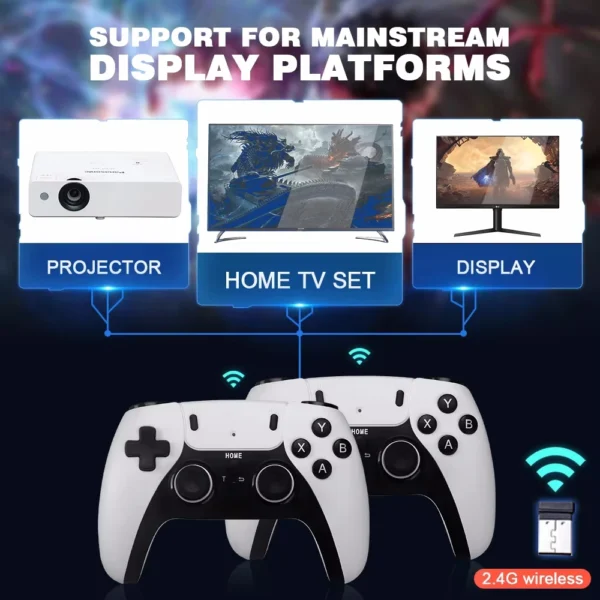 M15 Video Game Stick Mini TV Handheld Game Console 64GB 128GB 20000+game 20+emulator HD Output Two-player GBA PS1 arcade for TV - Image 3