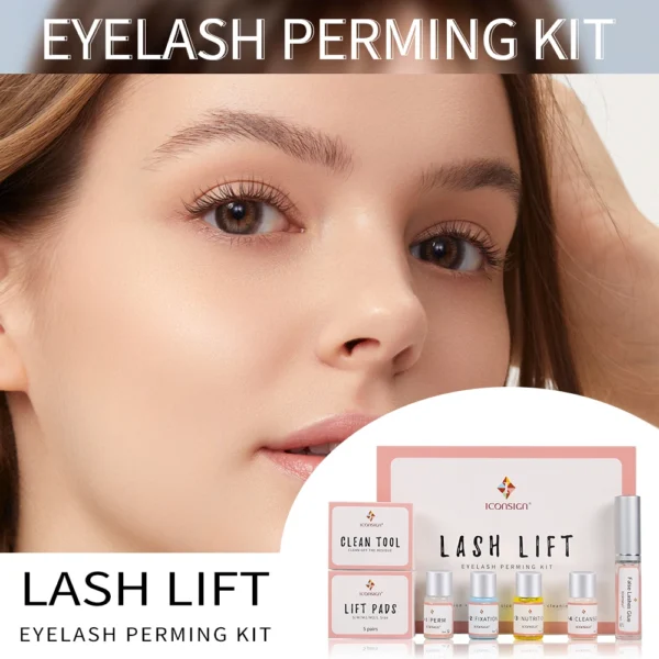 Dropshipping ICONSIGN Lash Lift Kit Lifiting Eyelash Enhancer Calia Set Lashes Perm Eyes Makeup Tools Can Do Your Logo - Image 6