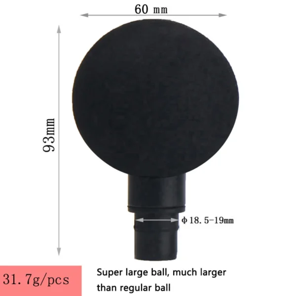 Various Styles of Fascia Gun Massage Head 19mm Caliber Universal Type - Image 16