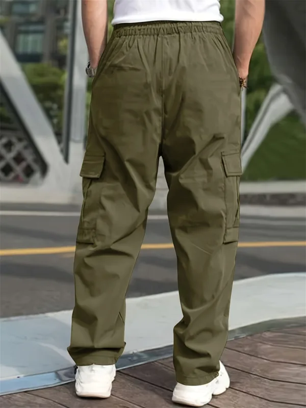 Men's New Fall Pants Men's Casual Pants Multi-pocket Cargo Pants - Image 8