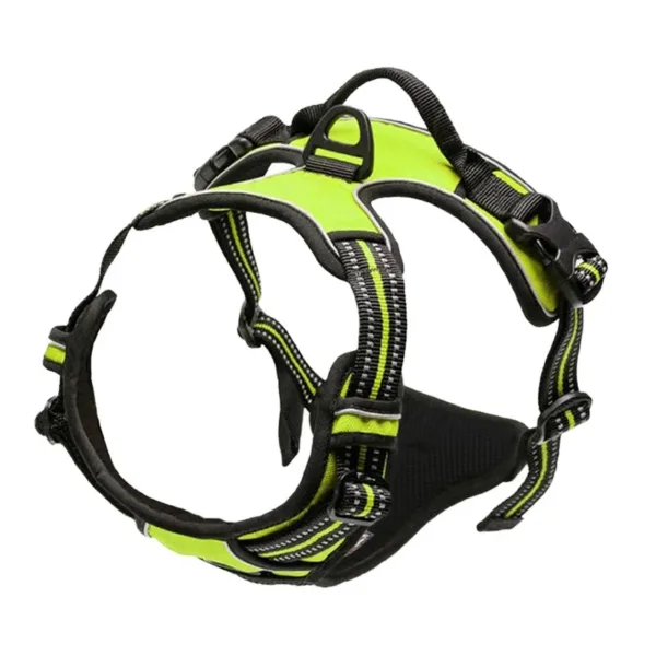 Adjustable Dog Harness Vest with Night Reflective Strip for Small Medium and Large Dogs for Outdoor Walking - Image 4