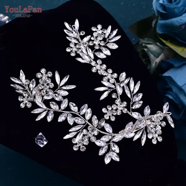 Alloy Flower Bridal Hairpin - Image 15