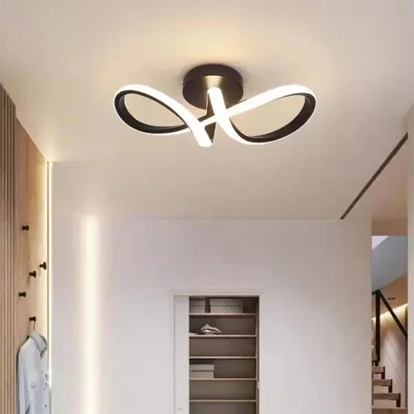 Modern LED Ceiling Light Corridor Lighting Fixture Minimalist Line Lamps Aisle Entryway Staircase Corner Indoor Decor Led Lustre - Image 8