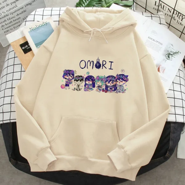 Omori hoodies women y2k aesthetic Kawaii sweat y2k Hooded Shirt women harajuku tracksuit - Image 7