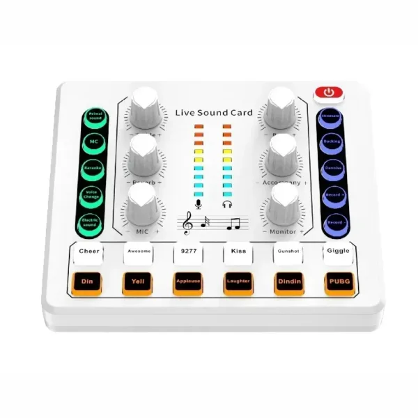 4-Channel RGB Audio Mixer - Image 3