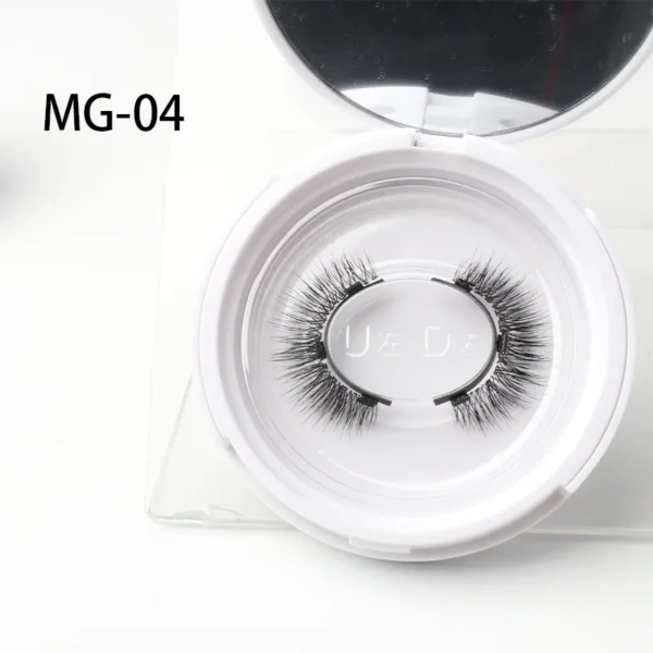 Vipuda Magnetic Eyelashes Reusable Magnetic Lashes with Magnets Tweezer Natural Thick False Eyelashes Soft Eyelashes Extension - Image 8