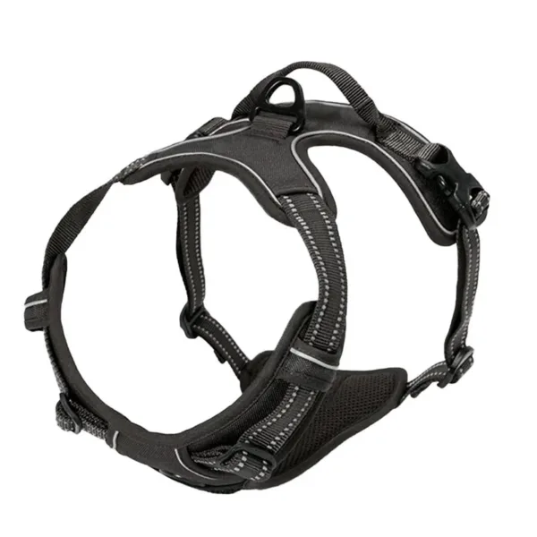 Adjustable Dog Harness Vest with Night Reflective Strip for Small Medium and Large Dogs for Outdoor Walking - Image 6