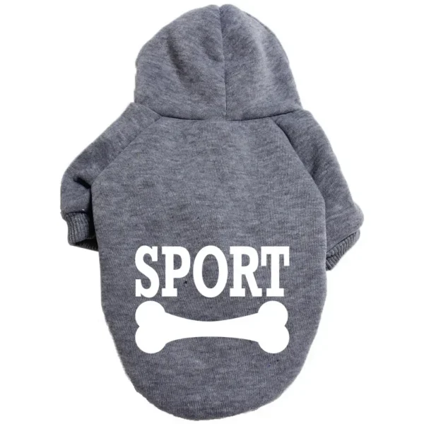 Dog clothes Pet clothes Popular fashion Hoodie Large, medium and small pet clothes Casual warm dog clothes - Image 10