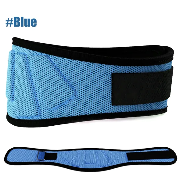 Sports Fitness Weight Lifting Waist Belts Gym Workout Lumbar Back Support, Powerlifting, Strength Training, Squat, Weightlifting - Image 3