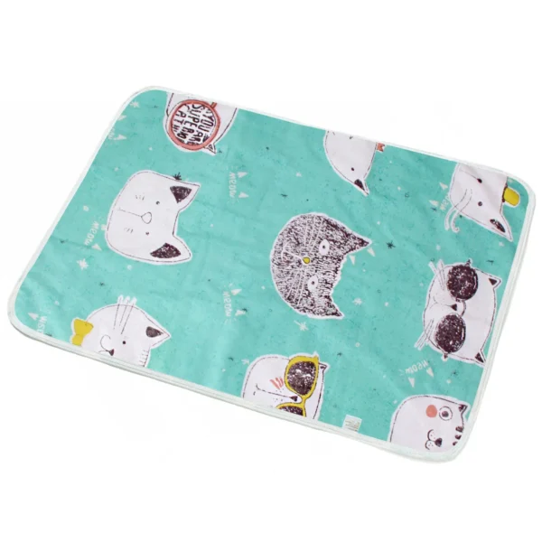 Baby Diaper Changing Mat Infants Portable Foldable Washable Waterproof Mattress Travel Pad Floor Mats Cushion Reusable Pad Cover - Image 20