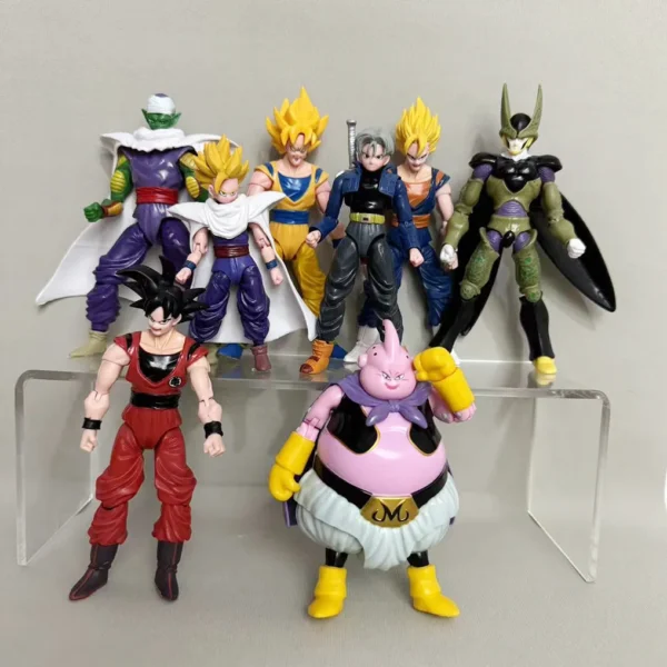 Anime Dragon Ball Vegeta Broly Son Goku Anime Action Figure Model Gifts Collectible figures for Kids Limb mobility - Image 8