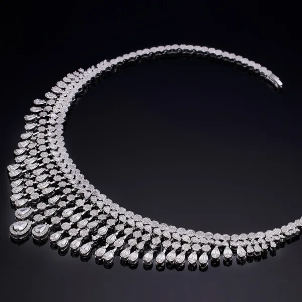 Luxury Bridal CZ Jewelry - Image 4