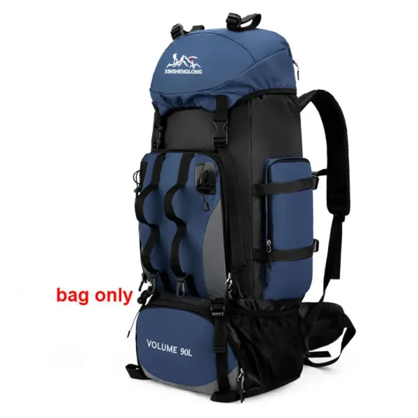 90L Waterproof Hiking Camping Backpack Trekking Bag Rucksack Large Capacity Travel Outdoor Sports Bags Camping Equipment Men - Image 16