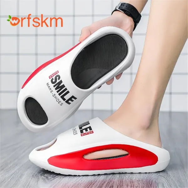 Men's slippers massage sandals man summer beach shoes Thick Bottom Unisex Soft Slipper sneakers EVA Non-slip women home slipper - Image 10