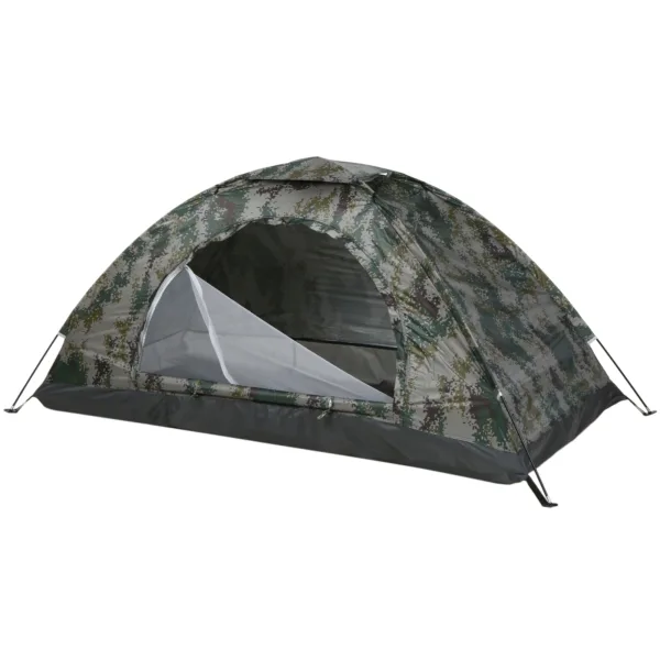 Ultralight Camping Tent Single Layer Portable Tent Anti-UV Coating UPF 30+ for Outdoor Beach Fishing - Image 6