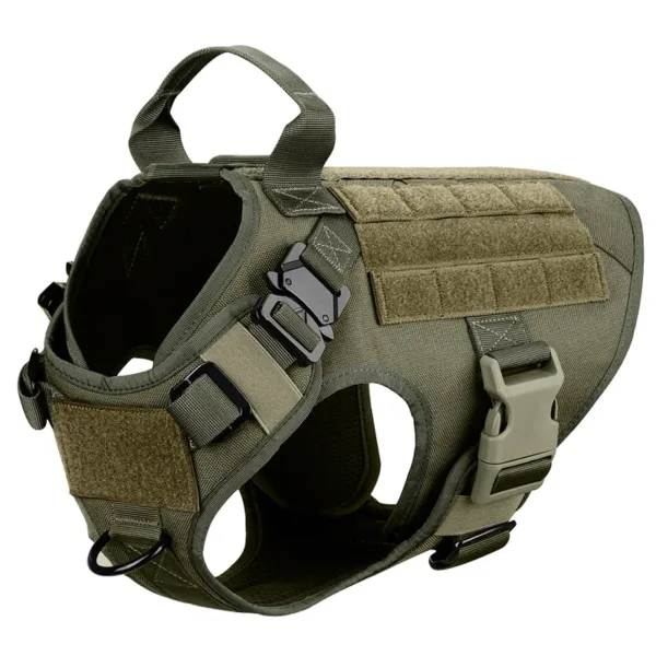 Large Dog Harness And Leash Set Pet German Shepherd Malinois Training Walking Vest Dog Harness And Collar For Medium Large Dogs - Image 15