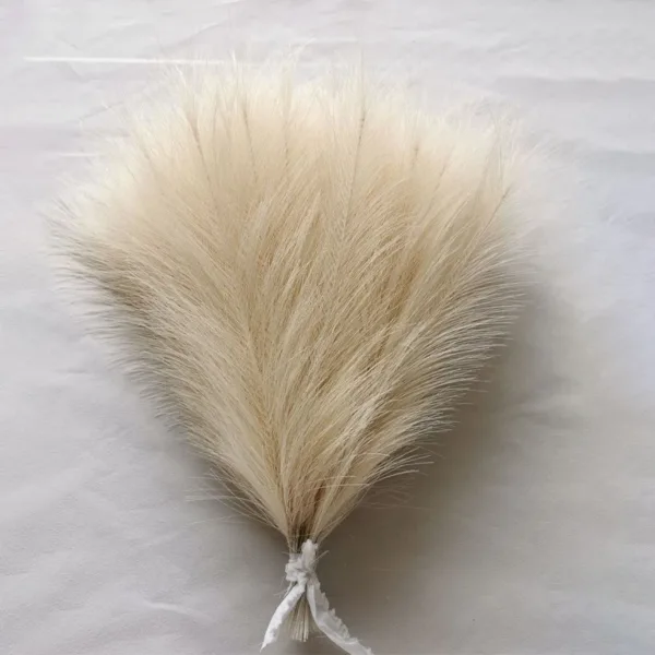 Faux Pampas Grass Beige 10PCS,Small Artificial Pompas Grass Decor for Vase,Fake Fluffy Pampas Floral for Home Wedding Boho Decor - Image 17