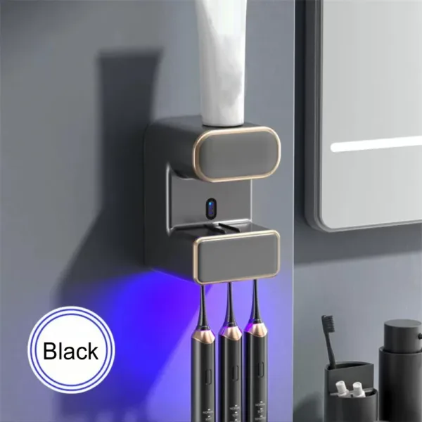 3 Mode Smart Automatic Sensor Toothpaste Dispenser Slots Wall Mounted Electric Toothpaste Squeezer For Bathroom Accessories - Image 4