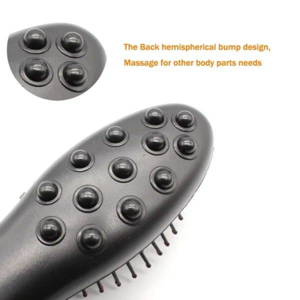 Electric Massage Comb Vibrating Hair Brush Comb Massager Hair Scalp Head Blood Circulation Comb Brush Cellulite Massager - Image 5