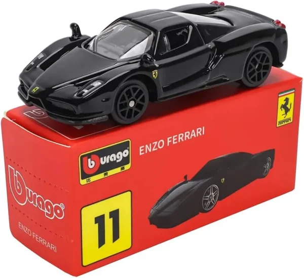 Bburago 1:64 genuine Ferrari SP1 458 ENZO F40 F12TDF SF90 car model series children's Christmas boy gift toys - Image 5