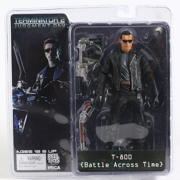 NECA Terminator 2: Judgment Day T-800 Arnold Schwarzenegger PVC Action Figure Collectible Model Toy 7" 18cm - Image 3