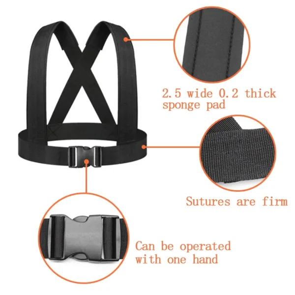 Sled Harness Workout Resistance and Assistance Trainer Physical Training Resistance Rope Kit Improving Speed and Strength - Image 3