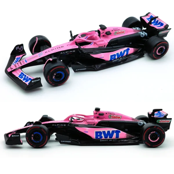 Bburago 1:43 Mercedes-AMG W14 W15 #44 #63 Racing Formula Car Static Simulation Diecast Alloy Model Car - Image 29