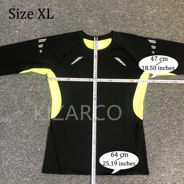 Fashion 3-5 PCS Mens Running Sportswear Set Fitness Jogging Compression Tracksuit Suit Training Sports Clothes Dry Fit Leggings - Image 10