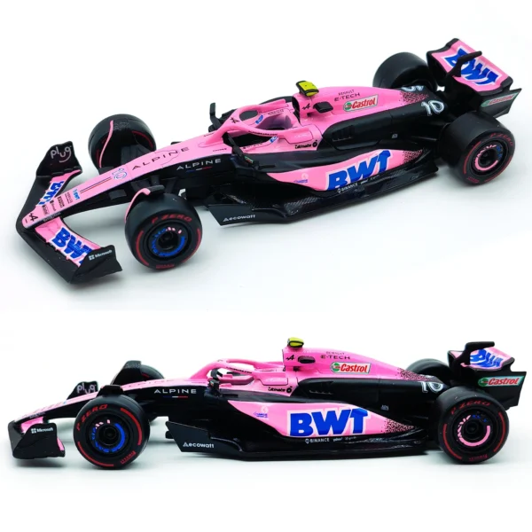 Bburago 1:43 Mercedes-AMG W14 W15 #44 #63 Racing Formula Car Static Simulation Diecast Alloy Model Car