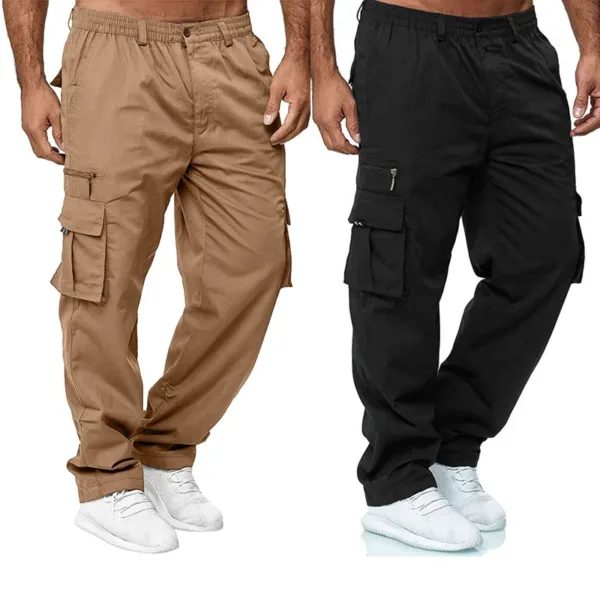 Sweatpants Men Jogger Cargo Pants Casual Multi Pockets Military Tactical Trousers Tactical Cargo Baggy Pants Men - Image 3