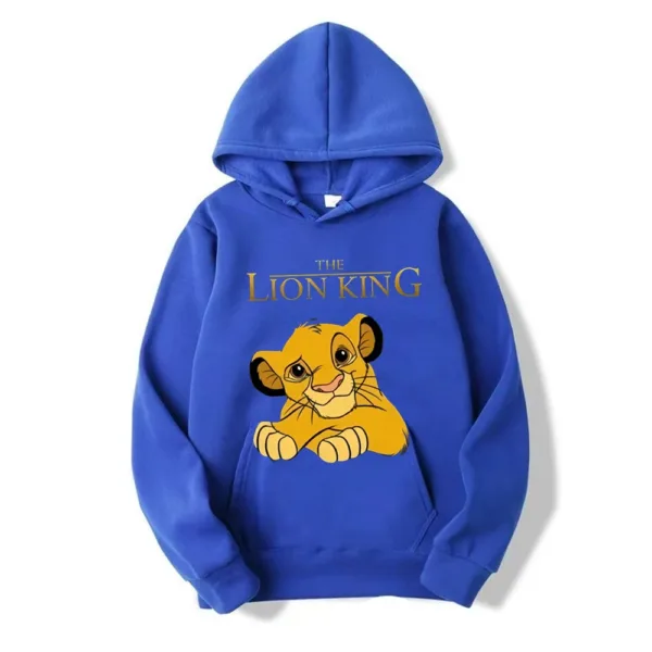 2024 New Disney The Lion King Women's Hoodies Tops Cartoon Fashion Sweatshirt Female Kawaii Clothes Autumn Streetwear Pullover - Image 5