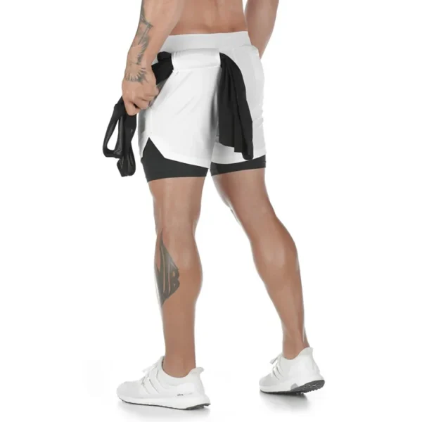 Camo Running Shorts Men Gym Sports Shorts 2 In 1 Quick Dry Workout Training Gym Fitness Jogging Short Pants Summer Men Shorts - Image 19