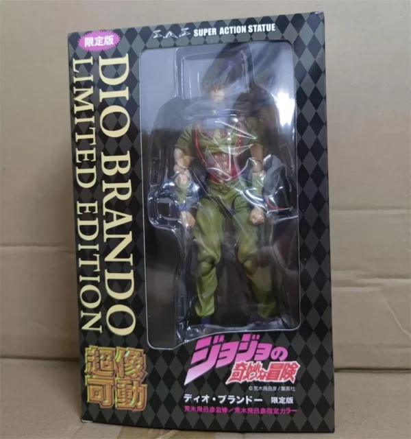 Super action statue 17cm Action Figure jojo bizarre adventure Kujo Jotaro Dio Brando Diavolo Bruno Bucciarati Leone Jolyne Cujoh - Image 12